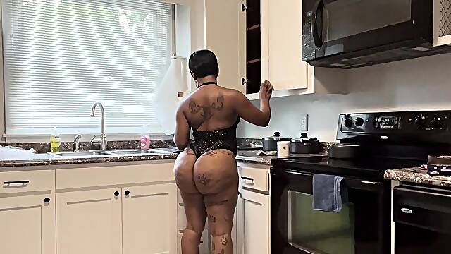 Hot Big Black Latina booty Black and Ebony