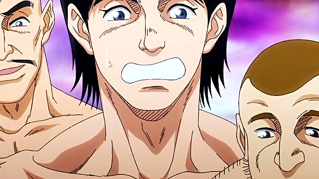 Bara muscle hunter fucks ass open in hard park breeding