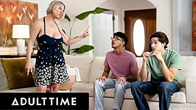 Dee Williamss threesome scene by Adult Time