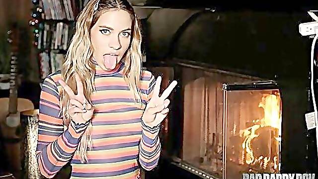 Khloe Kapri Needs Stepdads Cock to Keep Her Warm