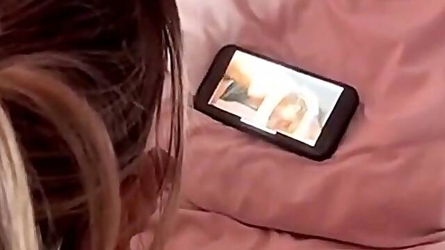 SmackMyCupCake Gets Fucked While Watching Porn