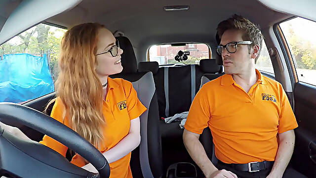 Ginger Ella Hughes seduces nerdy instructor