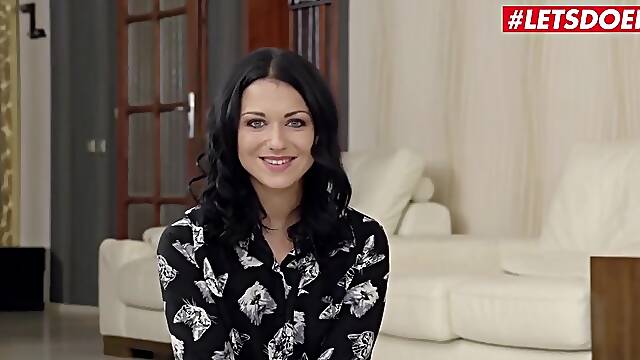 Jessica Lincoln Russian Brunette Gets Hard Meat In Her Perfect Ass