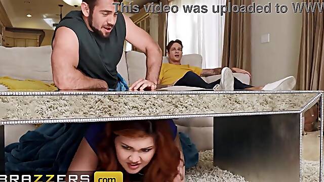 Brazzers daisy taylor gets spit roasted by dante colle