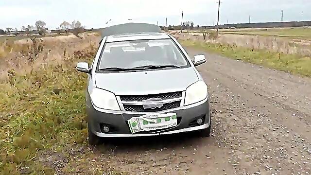 Sex in public. Sexy blonde Milf car broke down on highway. Random passerby helped fix it, then put my wife on the hood, fucked pussy doggy style and cum. Cumshot. Outdoor. Outside. Public fucked