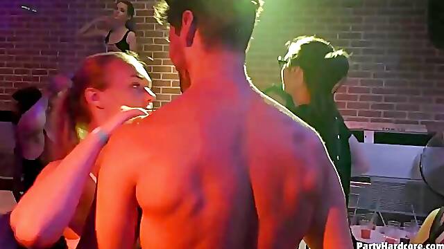 Sex with strangers, in the night club feels so good that it has to happen many times