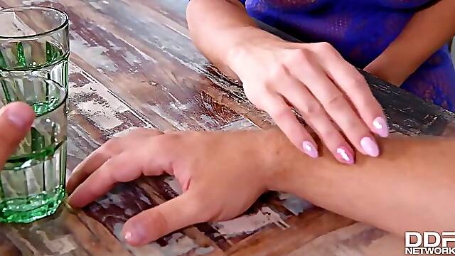 Michael Fly and Nathaly Cherie are doing all kinds of naughty things, while alone at home