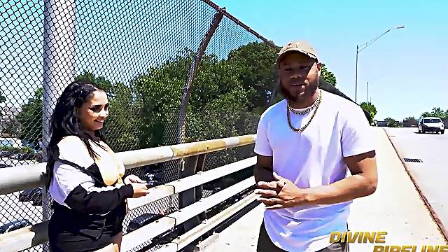 Huge Ass Big Tits Latina Fucks BBC