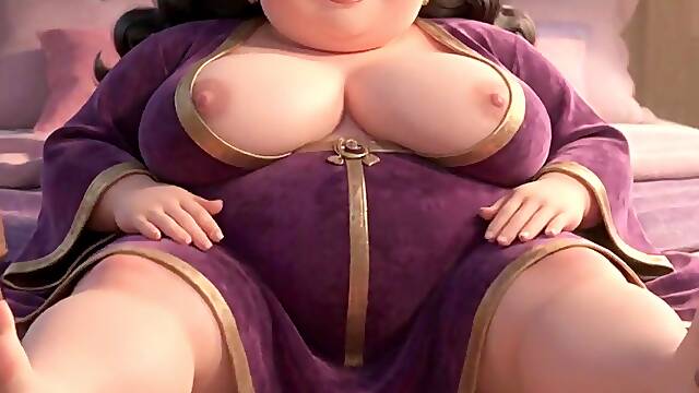 SSBBW Dominatrix-bitch Foot Worship - Interracial Slaves Licking Her Biggest Feet