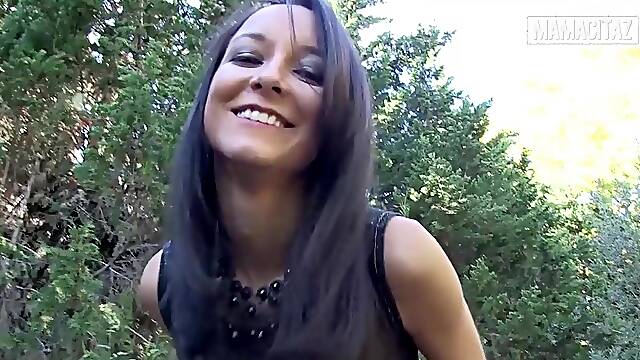 Spanish Brunette hair Francys Belle Gets Her Ass Drilled Unfathomable - MAMACITAZ