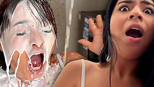 THIS DAY WE ALL ENDED UP OVERSPREAD IN MILK AND IT WASNT THE BREAKFAST ONE!