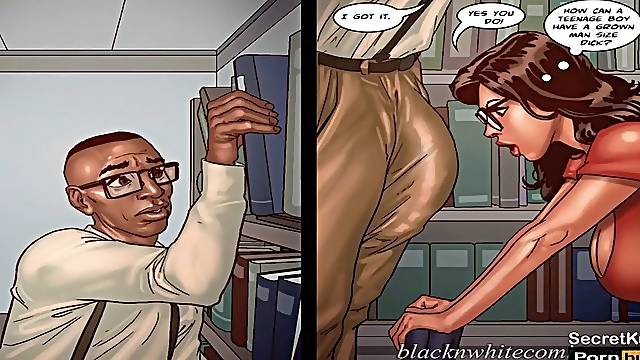 Detention season #1 Ep. #2 - BBC Collage Student Drilled Black Teacher in her Office at school