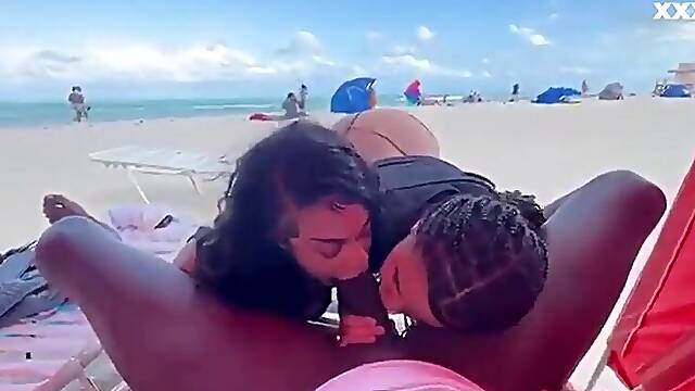 Black bitches sucking public bbc