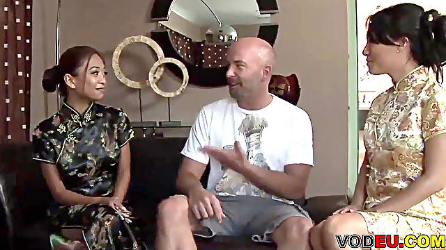 Chinese NURU massage - Asa Akira, Kina Kai