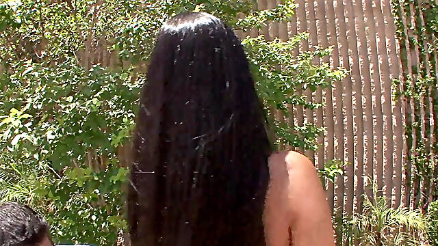 Perfect Latina babe Diamond Kitty loves riding a rock hard cock