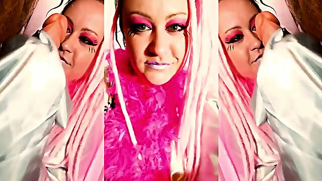 Goddess Lana dominates Bruci with seductive smooth silk