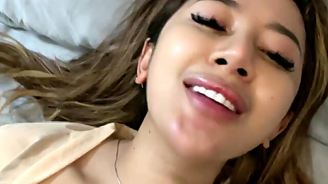 Video call sex horny indonesian girl slut