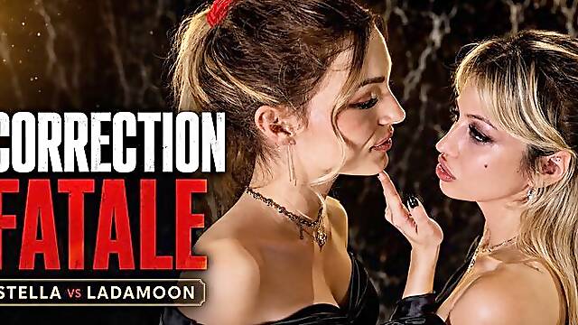 Lesbian Femdom - Stella Fatale Dominates Her Submissive Bitch