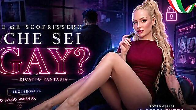 E Se Scoprissero Che Sei Gay? Ricatto Fantasia ITA