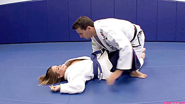 My judo teacher fucks me better than my boyfriend