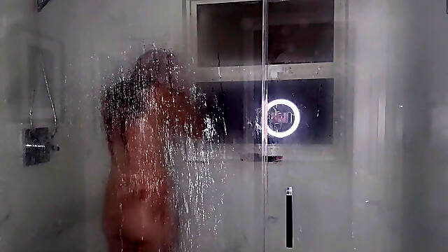 Italian Pornstar Artemisia Love Taking a Shower After a Scene